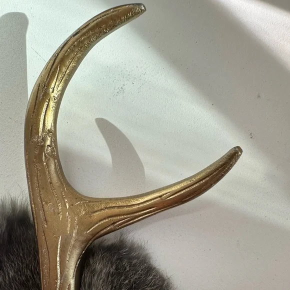 BRASS ANTLER DECOR - Picture 4 of 6